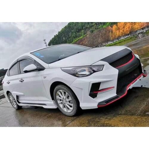 Applicable to Hyundai - Refitted Upgraded Ex Large Package Wai Yuena Front and Rear Bar Side Skirt