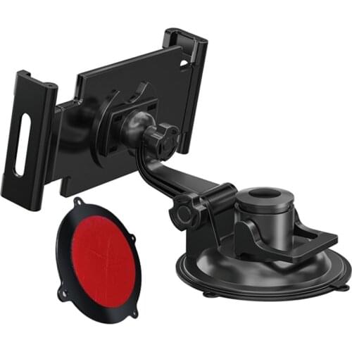 Adjustable 360 Car Phone Holder Car Windshield Desk Holder Suction Cup Mount Stand Universal for Plate Bracket