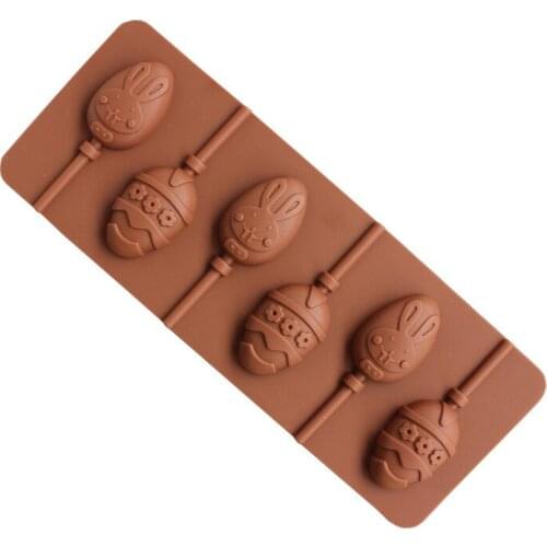 3D Silicone Chocolate Mold Easter Dinosaur Egg Rabbit Candy Cake Silicone Mold Kitchen Tools Baking Accessories