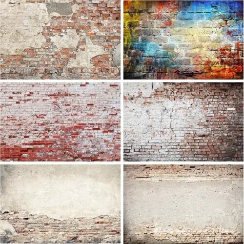 Vinyl Custom Photography Backdrops Vintage Retro Brick Wall Theme Photography Background For Photo Studio Prop