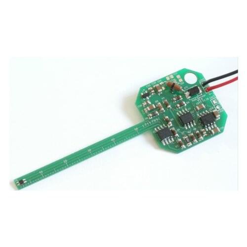 Voltage Signal Output of Linear Hall Sensor with Signal Conditioning Board of Tesla/Gauss Meter