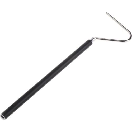 Snake Hook Stainless Steel Black Adjustable Long Handle Catching Tools Trap Tong 40JA
