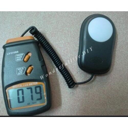 3 Range Digital 100,000 Lux Meter Photometer Luxmeter LX1010BS