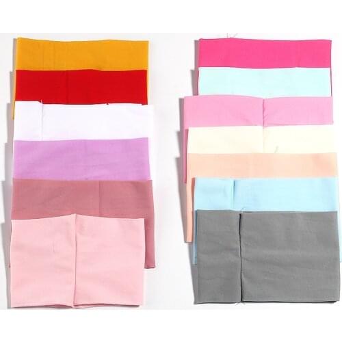 5PCS 9*15CM New Soft Nylon Elastic Headband For Head Hair Accessories Boutique Stretchy Hairband For Girls Kids Wear Hair Tie