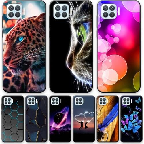 Reno4 Z 5G Case Reno4 F Fashion Soft Back Cover on Reno4 Lite Case Silicone TPU Phone Case For OPPO Reno 4Z 4F 4Lite Slim Bumper