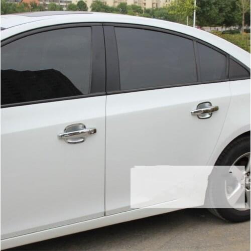 For Peugeot 3008 High-quality ABS Chrome door bowl handle decorative stickers anti-scratch protection car styling