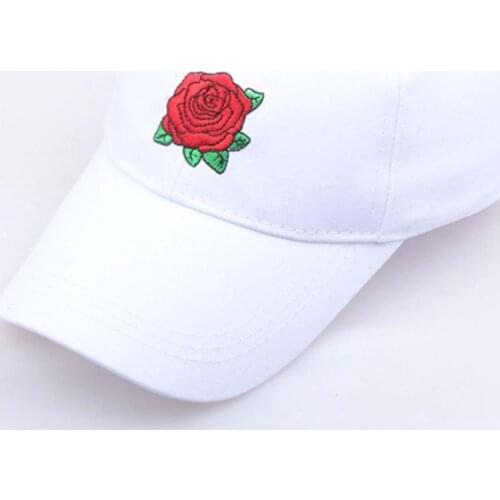 Women Man Embroidered Flower Denim Cap Fashion Baseball Cap Topee Dad Hat Baseball Friends Hip Hop Caps Beach Hat Summer Women