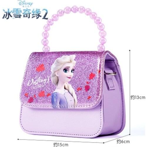 Disney Frozen Elsa coin purse girl handbag fashion Cute Mini Bag for Little Girl cartoon kids backpack practical girls cute bags