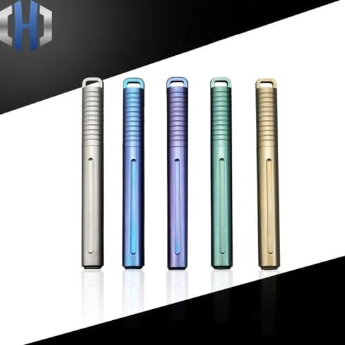Mini Titanium Pen Portable Portable EDC Gadget Outdoor Equipment Personality Creative Signature Pen