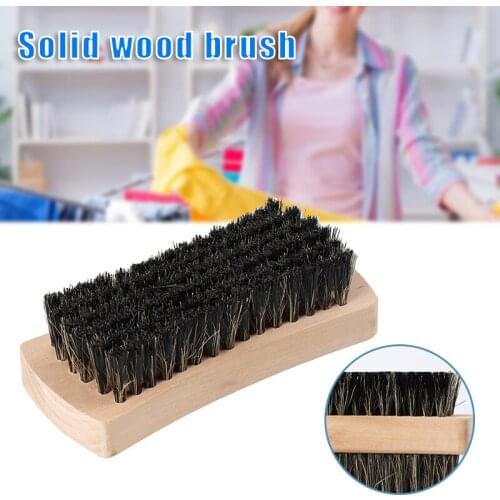 Multifunctional Wooden Cleaning Brush Portable Household Shoes Brush for Bathroom Kitchen ALI88
