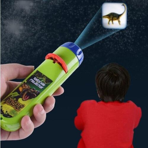Balleenshiny Parent-child Interaction Puzzle Early Education Luminous Toy Animal Dinosaur Child Slide Projector Lamp Kids Toys