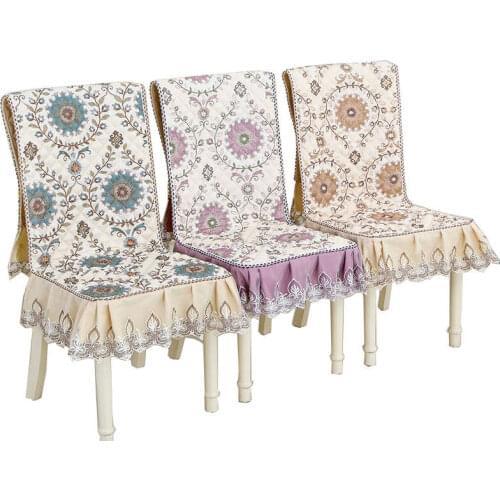 Rectangle Flower Pattern Chair Cushion for Kitchen Chair Cotton Thicken Soft Dining Seat Cushion Breathable Chair Cushion 45*135