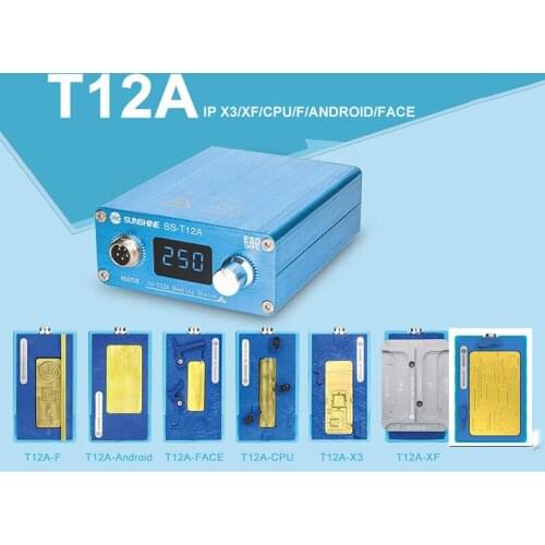 T12a-x3 3-in-1 Soldering Station Kit Motherboard Repair Tool For Iphone 6 7 8 X Xs Max 11 Cpu Nand Heating Disassembly Platform