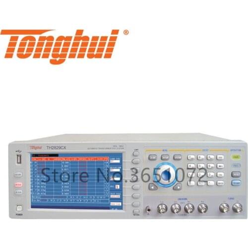 TH2829CX 20Hz-1MHz Automatic Transformer Test System 20 Pins 0~100mA DC Bias Source