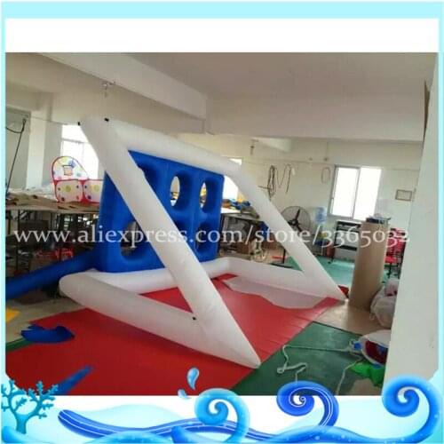 High quality commercial inflatable football target prices,soccer goal inflatable for sales