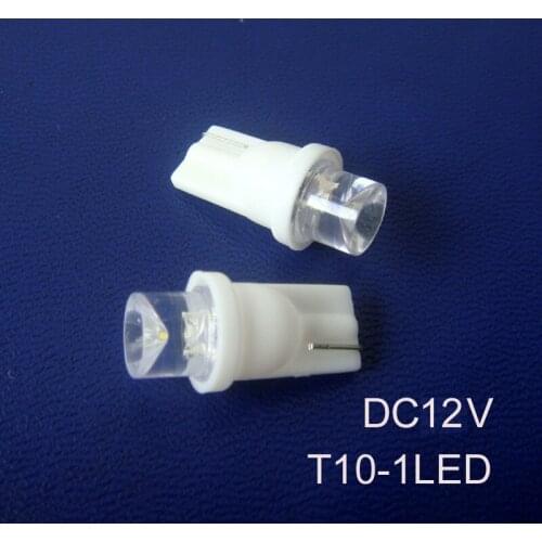 High quality 12V T10 auto led dashboard warning indicator,12V w5w 168 194 501 led car instrument lights free shipping 50pcs/lot