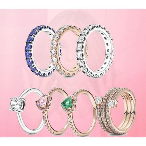 Кольца с фианитами для женщин XPOUHC China At AliExpress