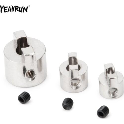YEAHRUN 2/5/10 Pcs RC Model Boat Paddle Fork 3mm 4mm 5mm Drive Dog Shaft Crutch Connector For Model Electric Boat Accessories