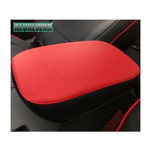 Padding Protective Case for Hyundai KONA KAUAI 2018 2019 Car Leather Central Armrest Console Box Pad Cover Cushion Support Box