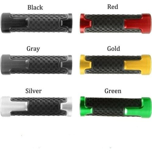 Pair Motorcycle 7/8" 22MM Handlebar Hand Grips Handle Bar End Cap For Vespa Granturismo 125/200 GTS 125/250 S125/150/300 Super