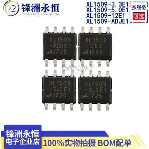 10PCS XL1509 SOP-8 XL1509-5.0E1 XL1509-3.3E1 XL1509-12E1 XL1509-ADJE1 -5.0 -3.3 -12 -ADJ SOP8 SMD New and Original IC Chipset
