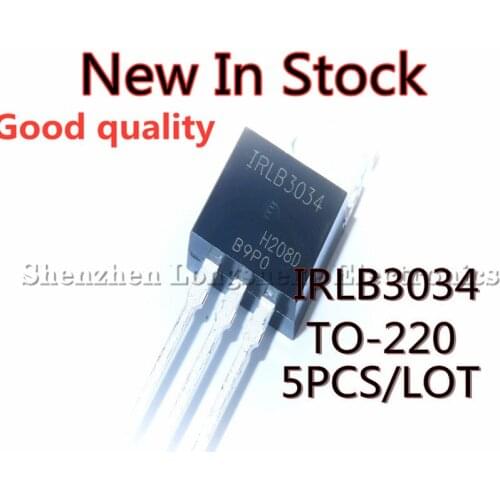 5PCS/LOT New IRLB3034 IRLB3034PBF TO220 MOS FET
