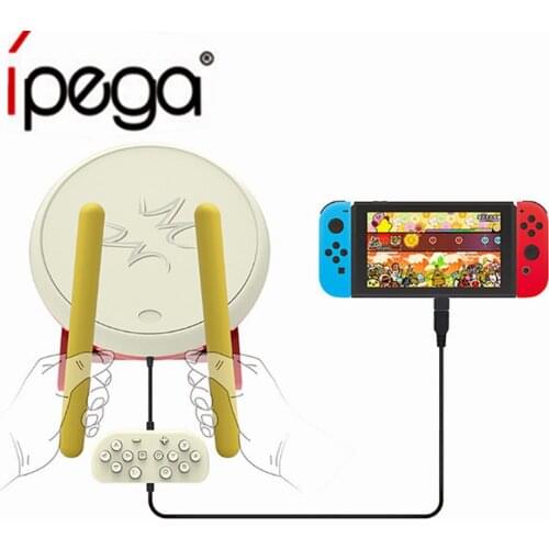 Drum Controller for Nintend Switch Video Game Drum Master Controller Motion Sensing Game Taiko Drum Master Accessories