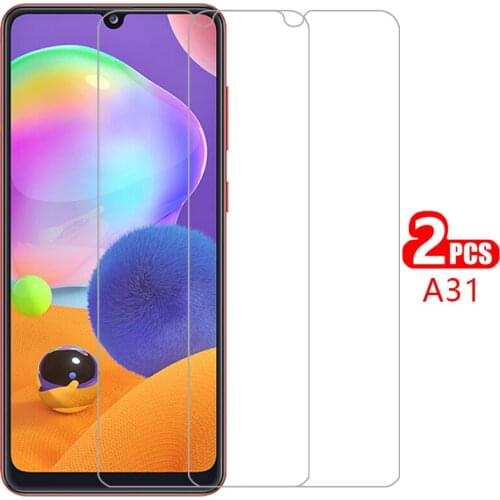 Case for samsung a31 cover tempered glass screen protector on galaxy a 31 31a protective phone coque bag samsunga31 galaxya31