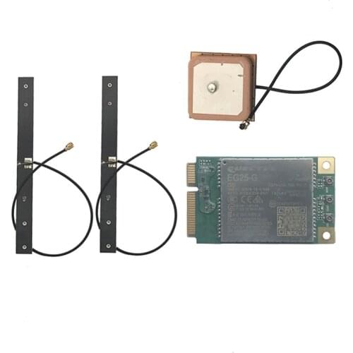 EG25 EG25-G MINI PCIE+4G antenna+GPS antenna with SIM card slot Band LTE supports GNSS DFOTA eCall and DTMF compatible with EC25