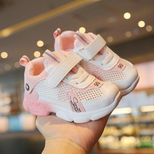 Comfy Kids New 2021 Children Spring Autumn Fashion Net Surface Soft Sole Sneaker Boys And Girls Casual Shoes