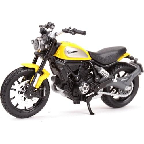 Maisto 1:18 Ducati-Scrambler Static Die Cast Vehicles Collectible Hobbies Motorcycle Model Toys