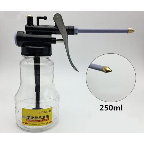Oiler Pump Hose Machine Oil Pot Grease Spray Gun Paint Cans Repair Hand Tool High Pressure Lubricator Airbrush