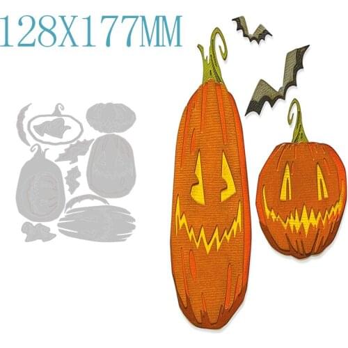 Halloween Pumpkin Metal Cutting Dies For Embossing Album Cut Paper Greeting Card Scrapbooking No Stamps New Arrival 2021