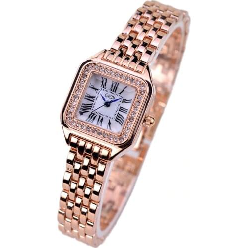 New Fashion Rhinestone Watches Women Luxury Brand Stainless Steel Bracelet watches Ladies Quartz Dress Brand Watches reloj mujer