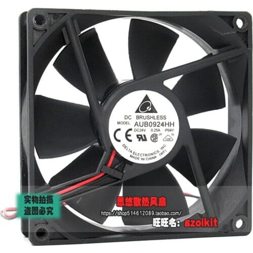 New original AUB0924HH 9025 24V 0.25A 9cm DC speed regulating device inverter cooling fan