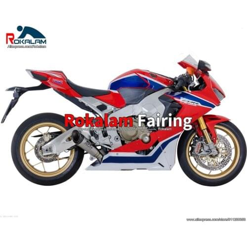 Body Kit For Honda CBR1000RR 2017 CBR 1000RR 2018 CBR1000 RR 17 18 Motorcycle Red White Blue Fairing Kits (Injection Molding)