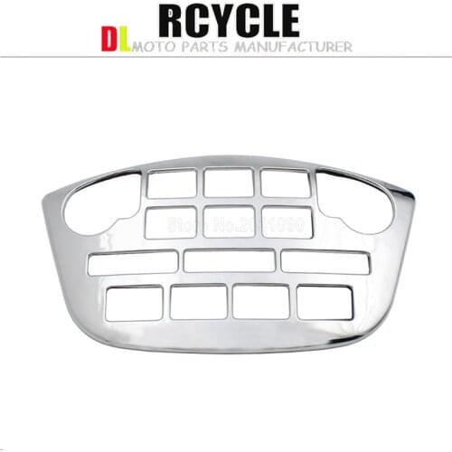 Radio Accent Panel Plastic For Honda 2001 2002 2003 2004 2005 2006 2--7 2008 2009 2010 2011 GL1800 Goldwing Chrome High Quality