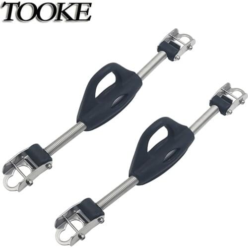 TOOKE 2PCS Diving Equipment Scuba Diving Stainless Steel Spring Fin Straps Diver Heel Straps Gear Drop Shipping Swiming Pool