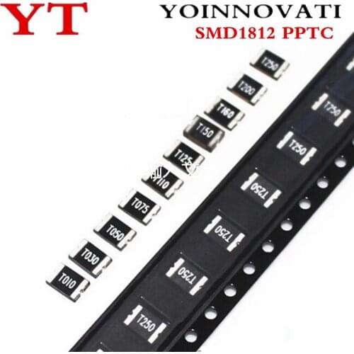 1000pcs/lot PTC FUSE 1812 0.1A/0.2A/0.5A/0.75A/1.1A/1.5A/1.6A/2A/2.6A/3A/3.5A SMD PPTC Resettable Fuses 100mA 200mA 500mA 750mA