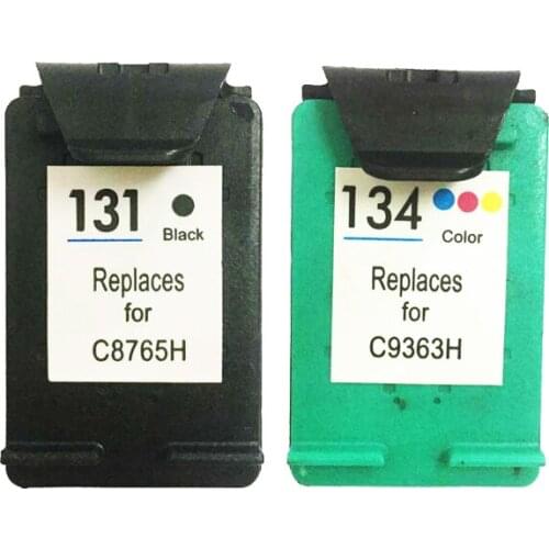 Vilaxh 131 Compatible Ink Cartridge Replacement for HP 131 for Deskjet 2573 2613 8753 PSC 1600 1613 2350 460 5743 5940 5943 6940