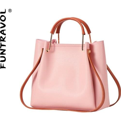 Trend Sling Bag for Women Large Capacity Single Shoulder Bag Waterproof Lesuire Ladies Bucket Bag Handbags