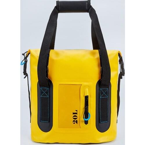 20L Outdoor Beach Swimming Waterproof Handle Bag Light Weight Storage bag Water-Resistant With Front Pocket