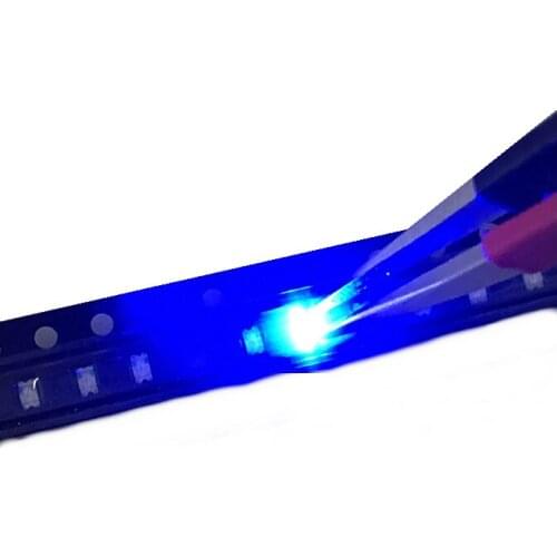 1000PCS/SMD 0805 Blue Super Bright SMD LED Lamps Diodes 0805 LED 0805 diodes 460-465nm 80-120mcd 3.0-3.4v light-emitting diode