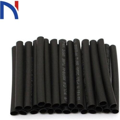 Shrinking Heat Shrink Tube 127 Pcs 2:1 Polyolefin Black Tubing 127Pcs Sleeve Wrap Wire Set Tubing Wrap Sleeve Assorted 7 Size