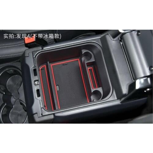 Car Organizer Central Car Storage Box Armrest Container Box For Land Rover Discovery 4 2010-2016 Auto Interior Accessories