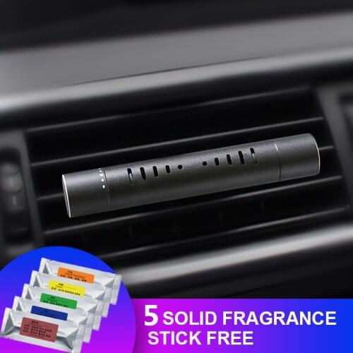 Car Air Freshener Car Styling Air Vent Parfum 5 Fragrance Sticks Freshener Flavoring For Car Perfume Decoration Auto Accessories
