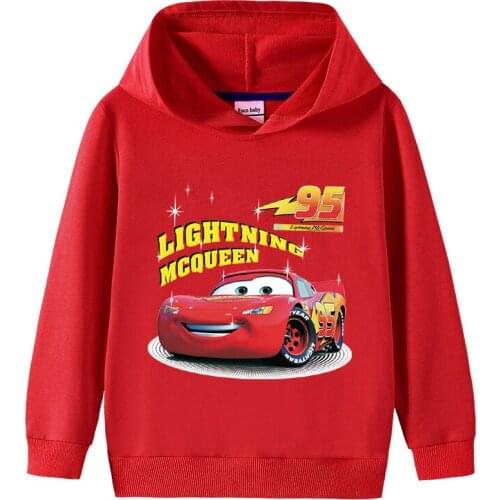 Disney Car Baby Boy Jacket Cosplay Hoidies Long Sleeve Hoody Kids Girls Sports Sweatshirt Tops Coat Kids Children Clothing