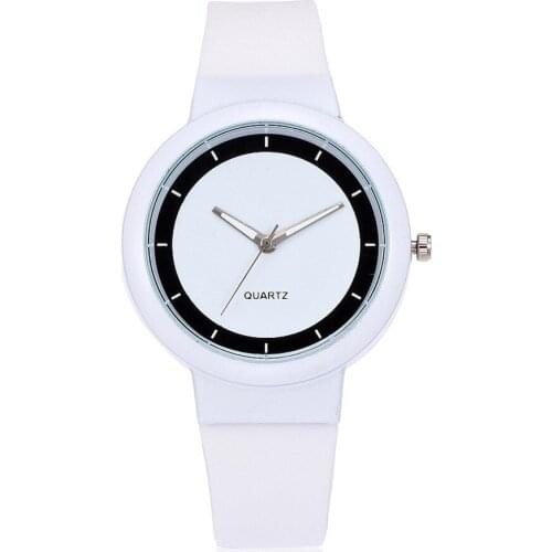 Dropshipping Ladies Silicone Watch Women Casual Rubber Jelly Quartz Clock Dress Wrist Watch Relogio Feminino