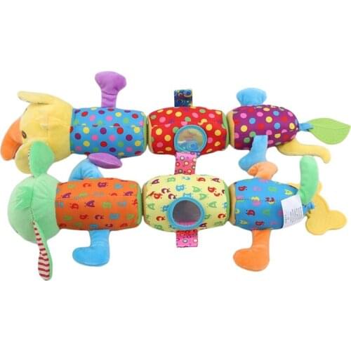 Animals Doll Baby Kids Toys 39cm Cute Plush Toy Pendant Soft Dog Elephant Stuffed Cartoon Christmas Birthday Colorful Gifts