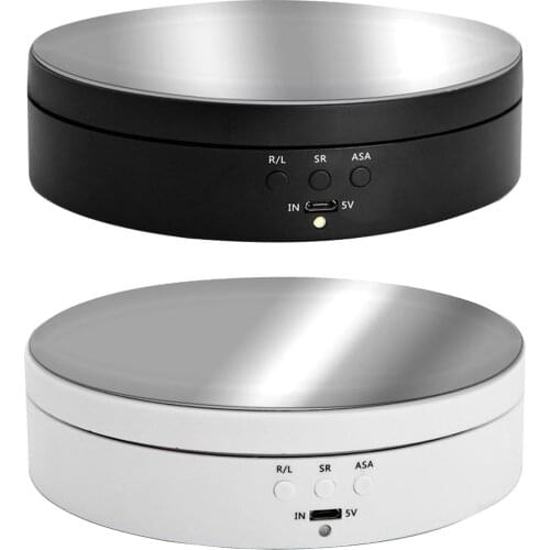 Motorized Rotating Display Stand Base for Jewelry Cell Phone Battery/USB